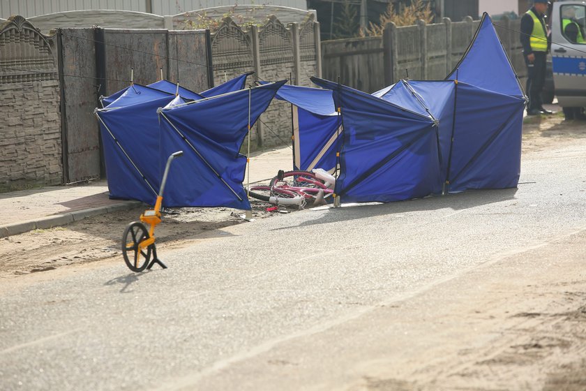 Raczyce: ciężarówka śmiertelnie potrąciła 7-latkę na rowerze