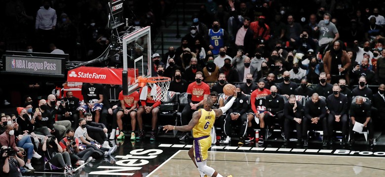 Liga NBA. Lakers bez LeBrona Jamesa rozbici przez Sixers