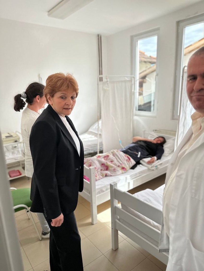 Danica Grujičić u poseti Kosovu i Metohiji
