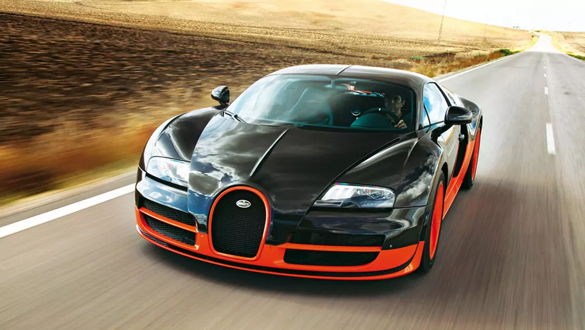 Diabelsko szybkie Bugatti Veyron 16.4 Super Sport