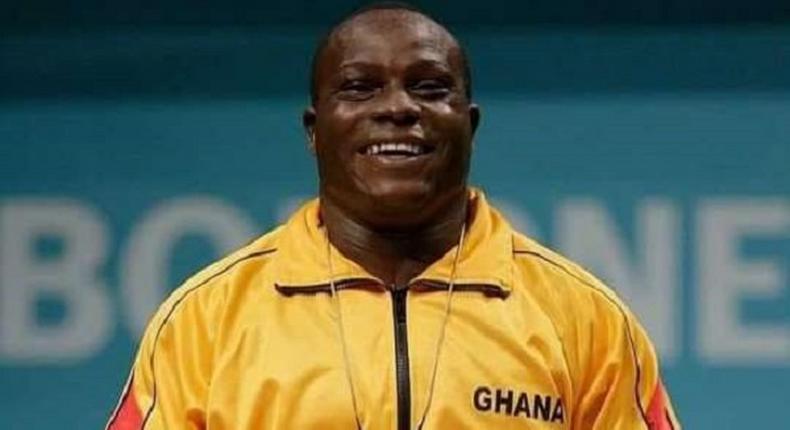 Ghana's Weightlifter Majetie Fetrie passes on