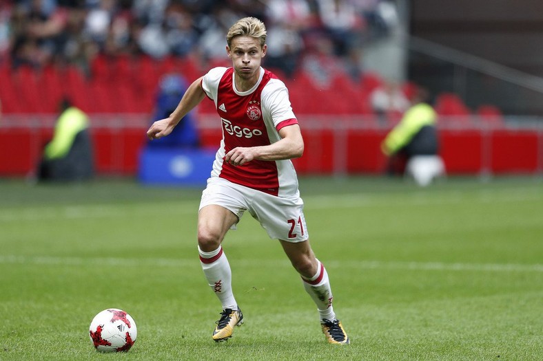 Frenkie de jong made a name for himself at Ajax 
