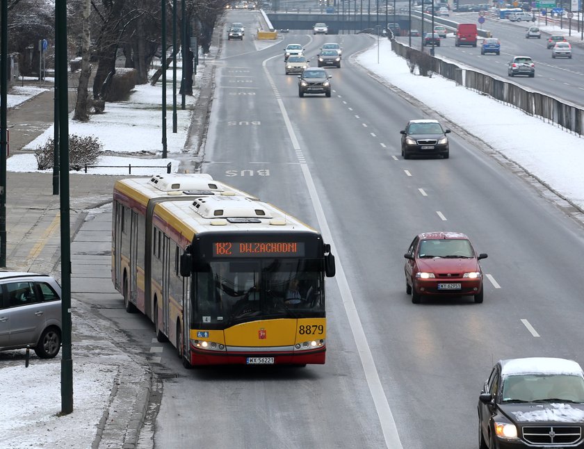 Będą nowe buspasy w Warszawie