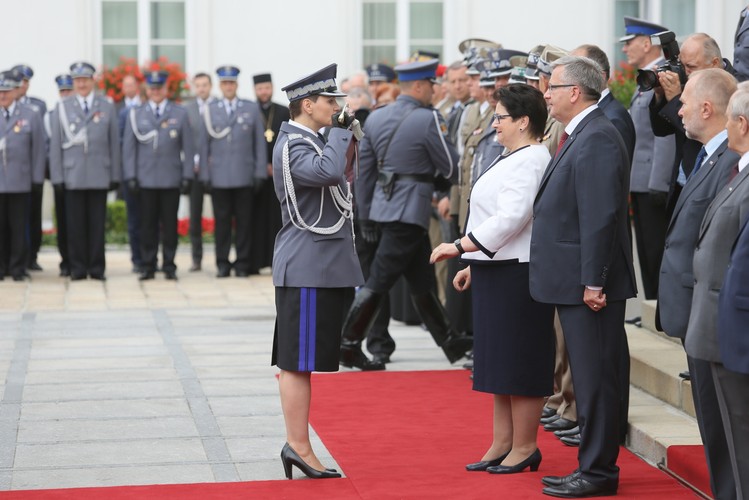 Komendant Irena Doroszkiewicz otrzymała nominację generalską