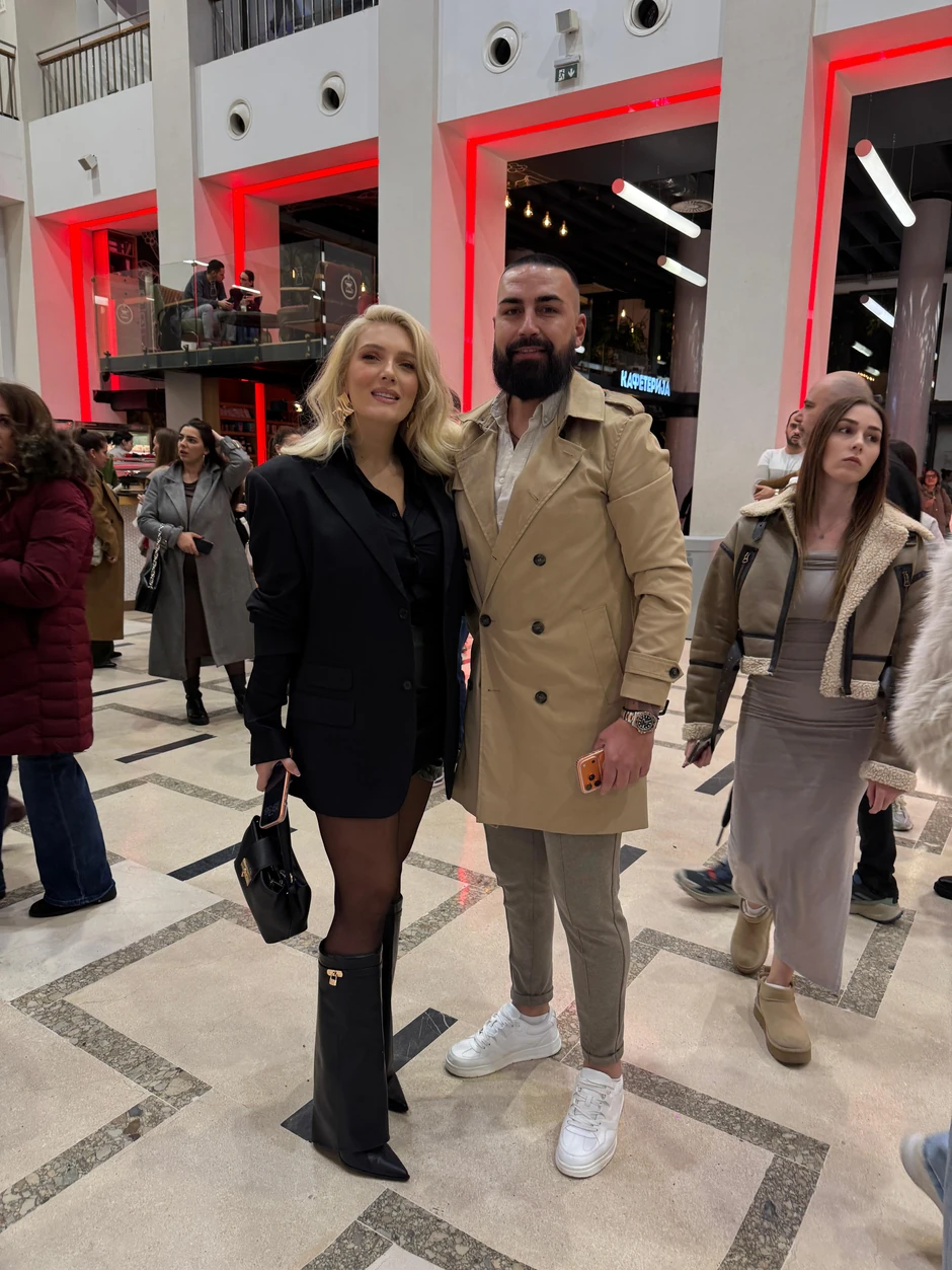 Trudna Nikolina Kovač sa Sašom Kaporom