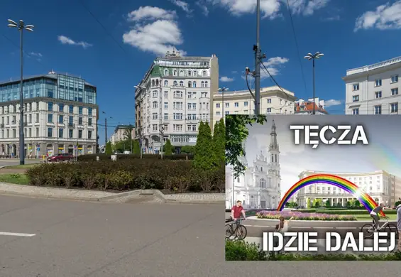 "Nie chcieli Tęczy, będą mieli Łuk LGBT+". Chcą przywrócić symbol na Plac Zbawiciela