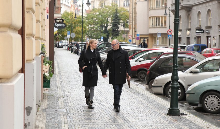 Halina Mlynkova i Leszek Wronka