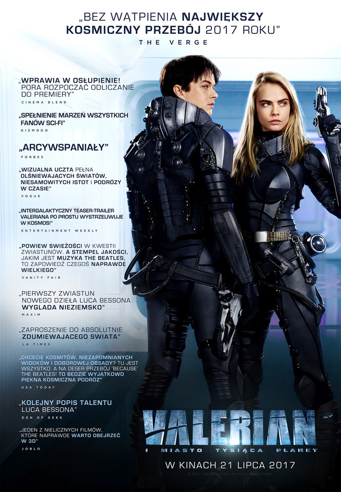 "Valerian i Miasto Tysiąca Planet"