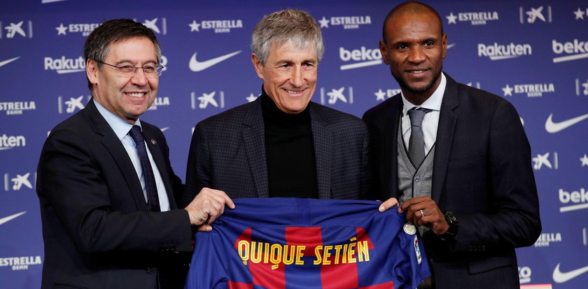 Quique Setien został nowym trenerem Barcelony