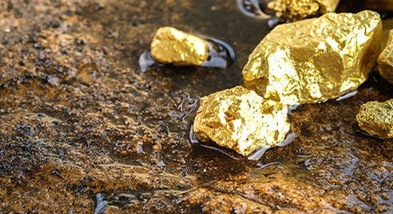 Gold mining operation in Zimbabwe
