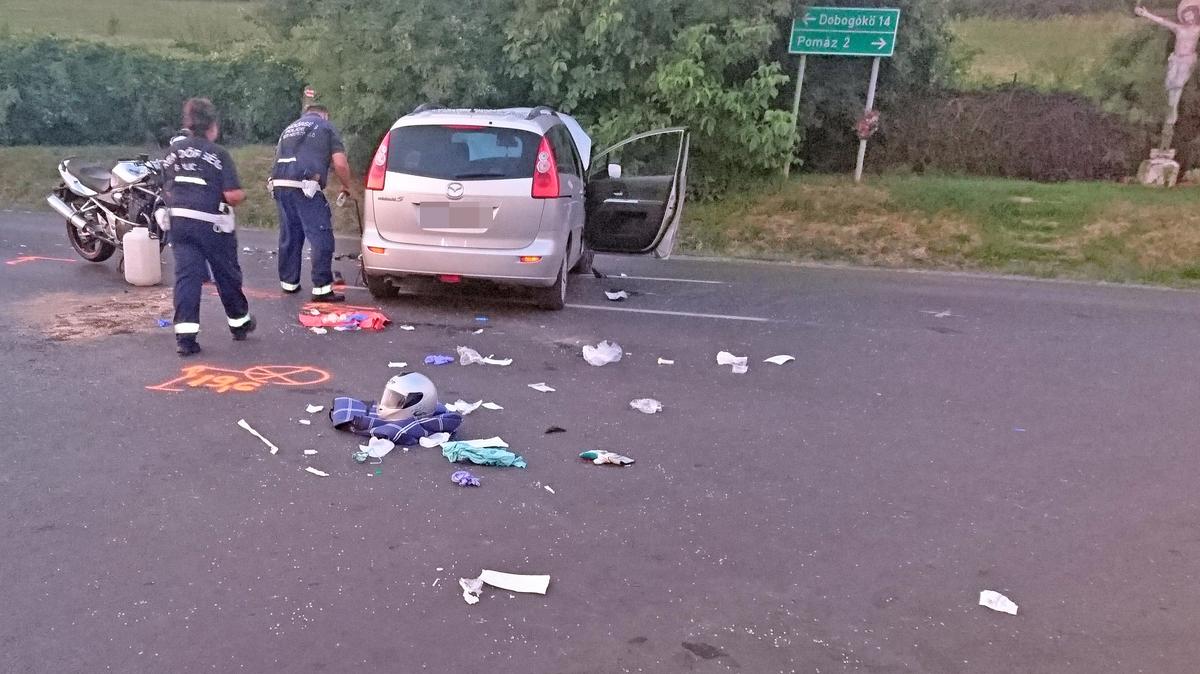 Baleset történt Pomáz közelében: motorossal ütközött az autó a csobánkai  elágazásnál - fotók - Blikk