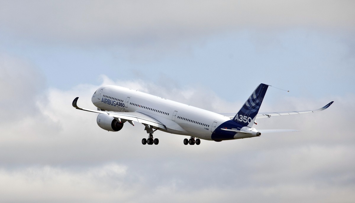 Pierwszy lot Airbusa A350