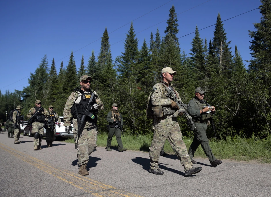 Potraga na kanadskoj granici