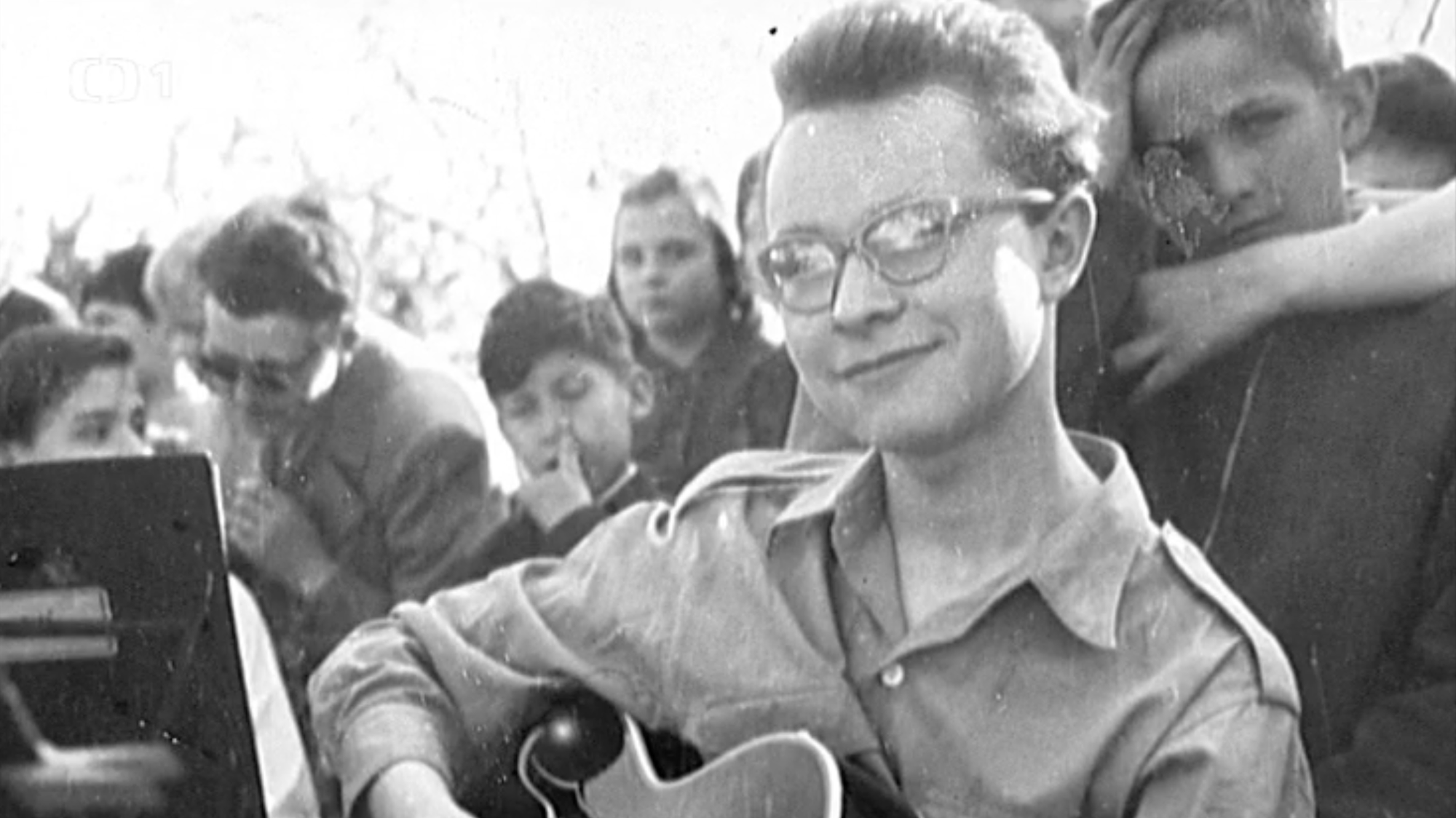 Český hudobník Antonín Hájek. 