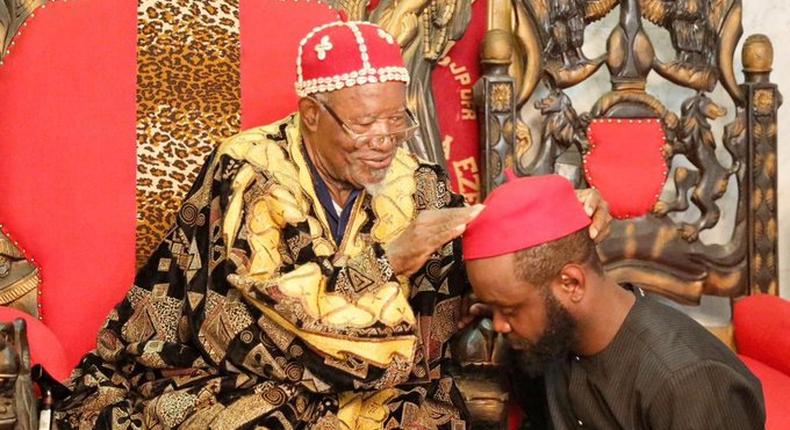 Seyi Tinubu bags Chieftaincy title in Anambra