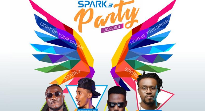 Hangout with SPARK 3 at the 3rd edition of the TECNO Spark Party