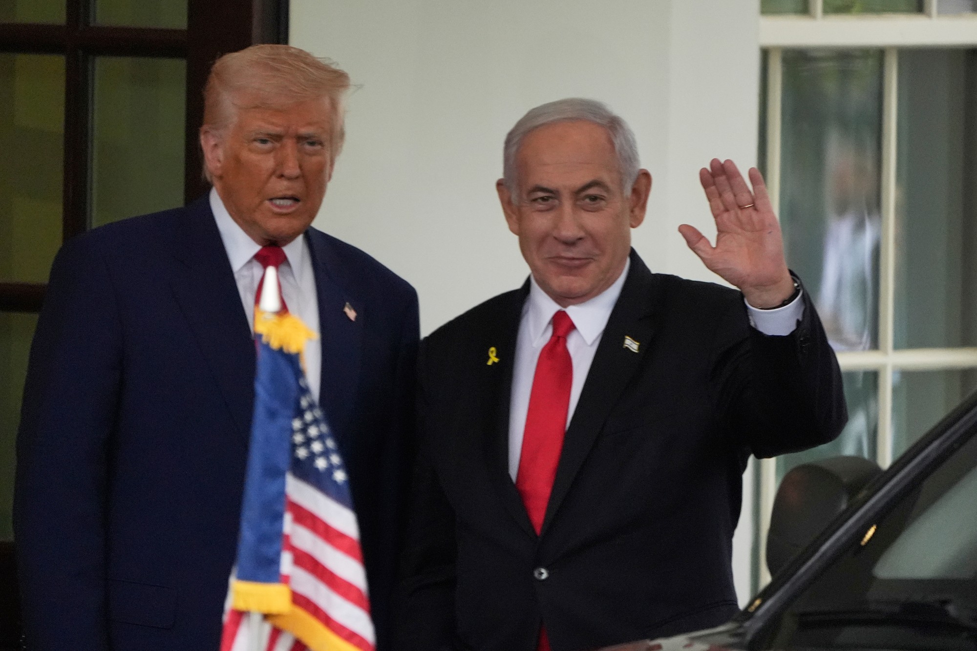 Benjamina Netanjahua, izraelského premiéra, prijal Donald Trump v Bielom dome.
