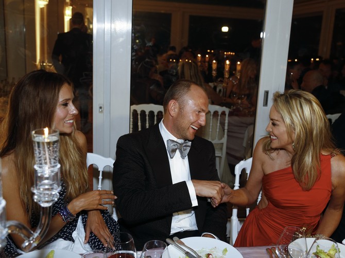 Andrej i Sandra Meljničenko sa Šeron Stoun
