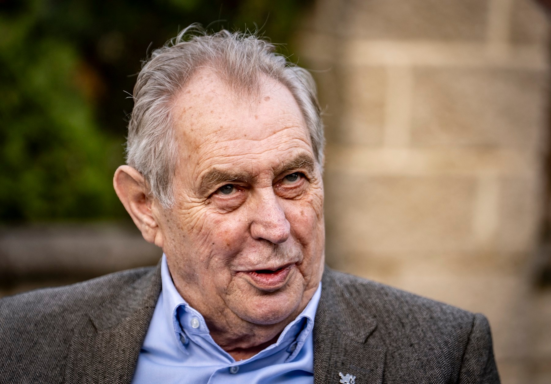 Bývalý prezident Českej republiky Miloš Zeman.