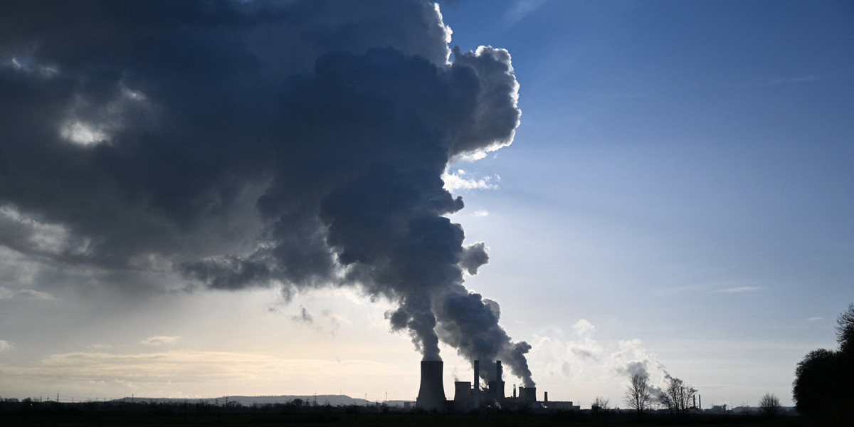 Elektrownia węglowa w Niederaussem w zachodnich Niemczech, 17 stycznia 2023 r.
