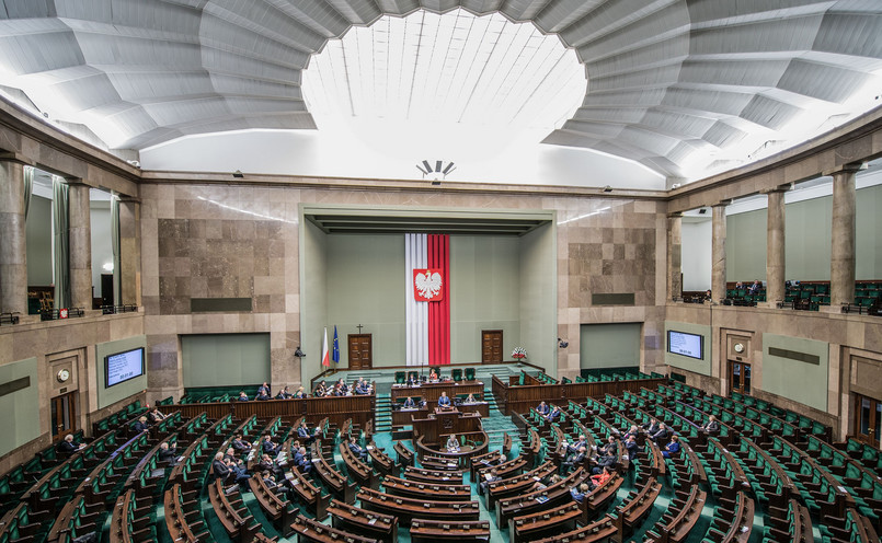 Sejm. Sala posiedzeń