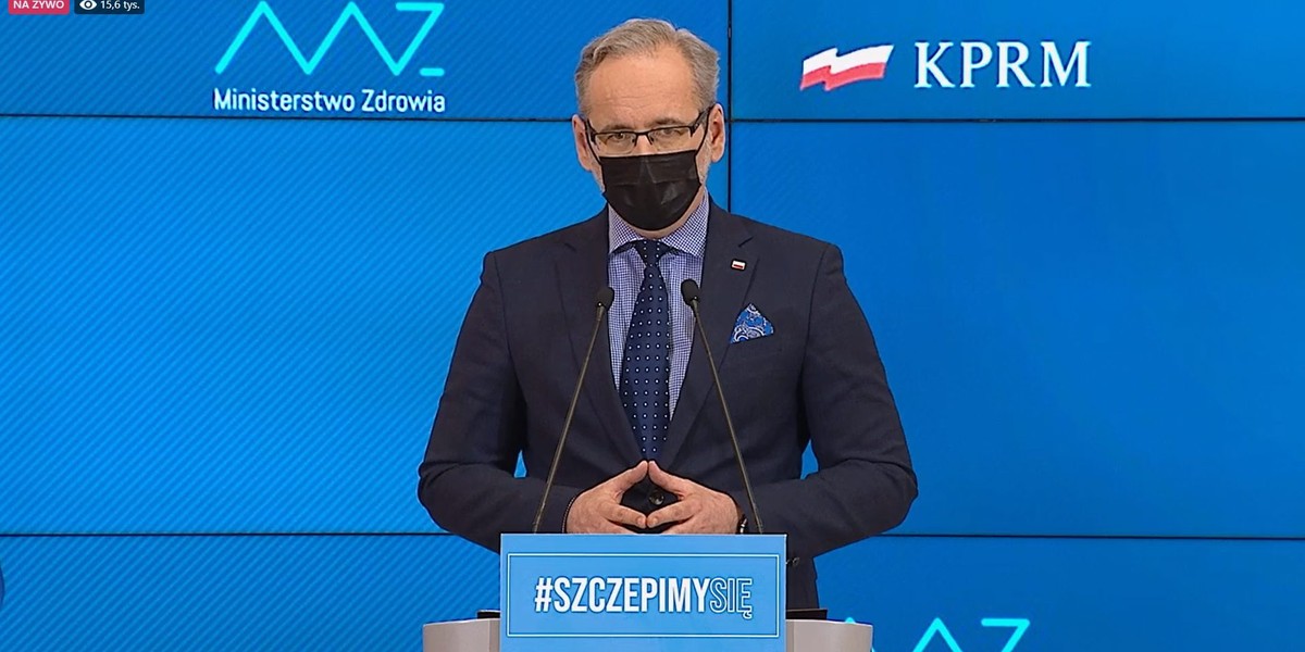 Będzie trzecia dawka szczepionki? Minister zdrowia Adam Niedzielski zabrał głos