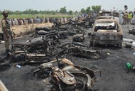 At least 123 people killed in an Oil tanker explosion near Bahawalpur