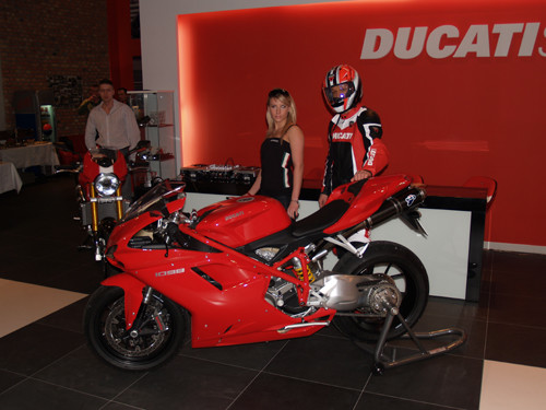 Salon Ducati w Warszawie