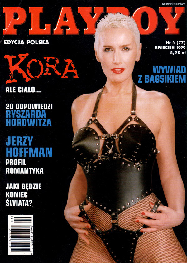 Kora na okładce "Playboya, kwiecień 1999 rok