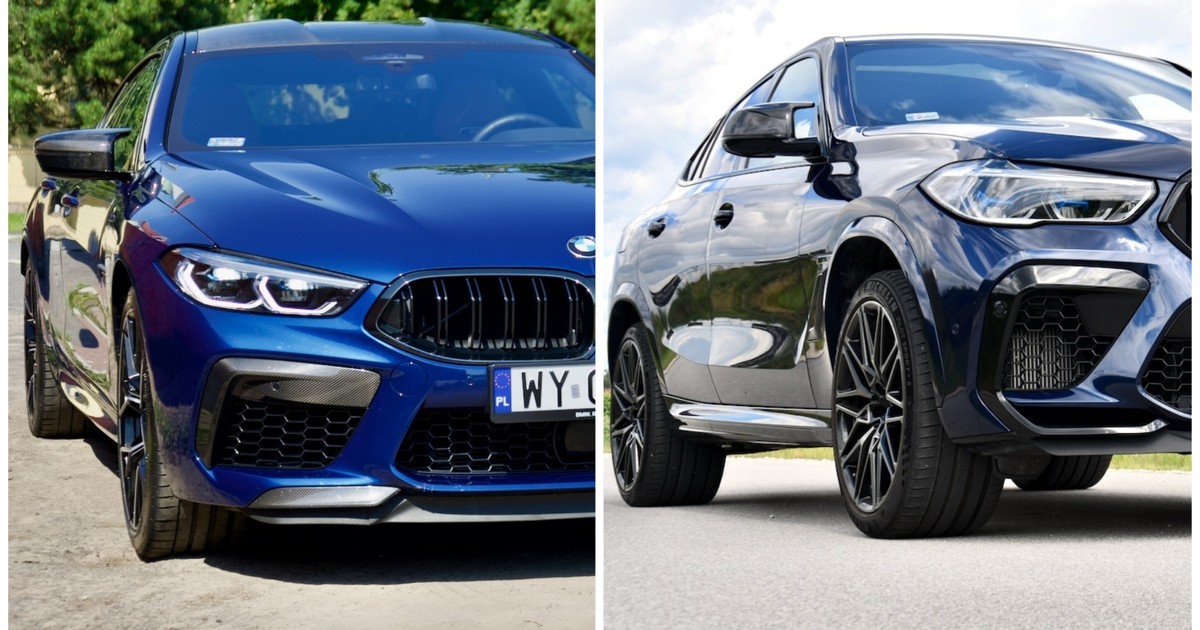 BMW M8 Gran Coupe oraz X6M. Luksusowe samochody o sportowych osiągach ...