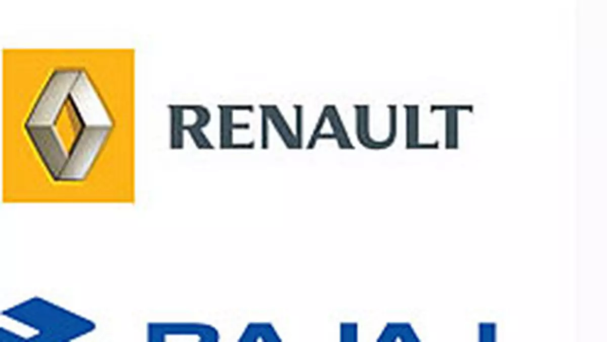 Renault i Bajaj: kolejne tanie auto dla Indii