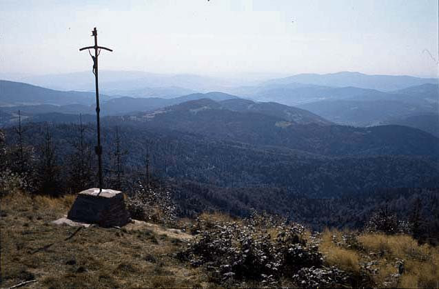 Beskid Wyspowy, widok z Mogielicy