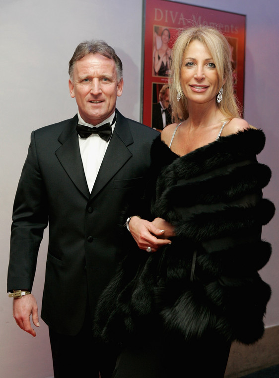 Andreas Brehme z żoną Pilar