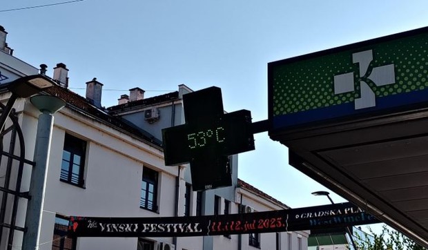 Rekordna temperatura u Čačku