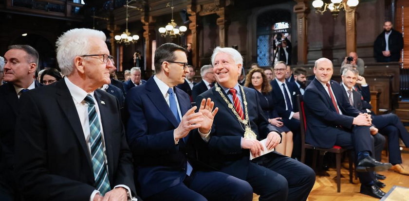 Morawiecki przemawiał do Niemców. Mówił o tym, jak widzi Europę