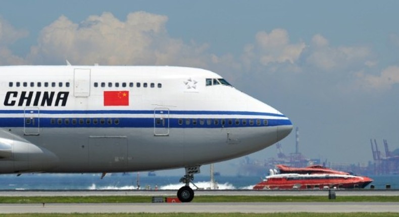 Chinese state broadcaster CCTV has reported that Air China has suspended its Beijing-Pyongyang route