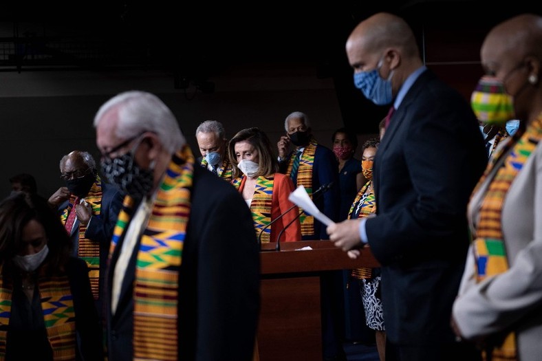 Why Democrats wore Kente to honour George Floyd