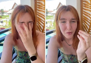 Devojka i plač dece