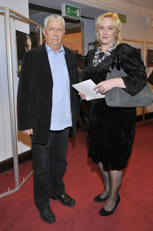 Wojciech Młynarski i Joanna Kossowska, premiera spektaklu 2011 r.