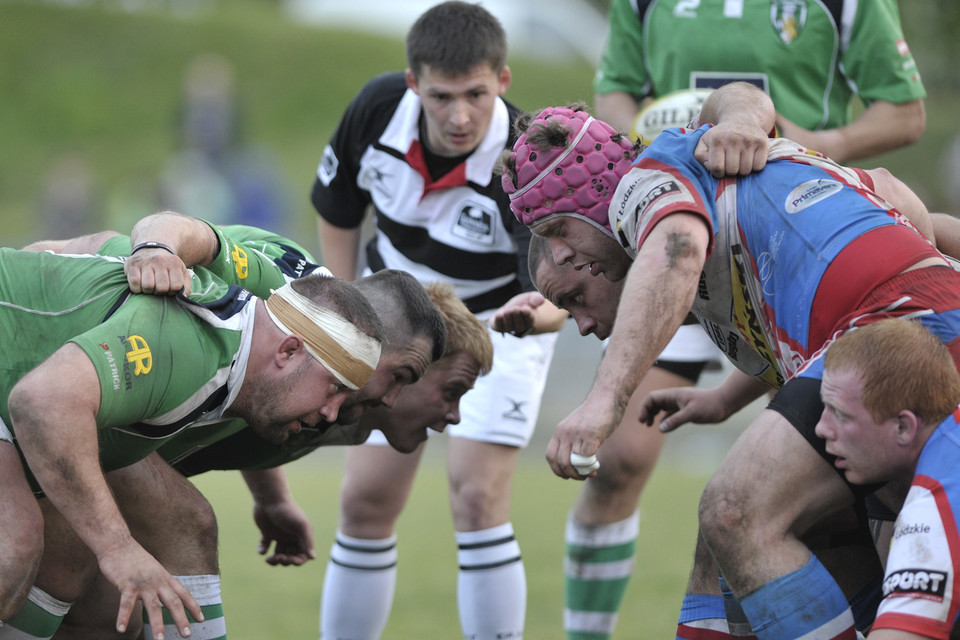 RUGBY LIGA POLSKA LECHIA GDAŃSK BUDOWLANI ŁÓDŹ