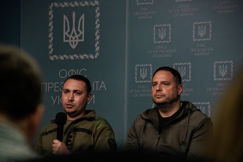 Kirilo Budanov i Andrij Jermak