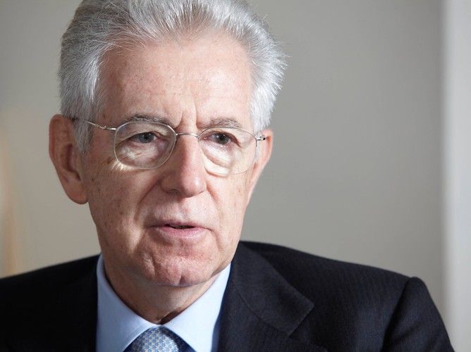Mario Monti, premier Włoch