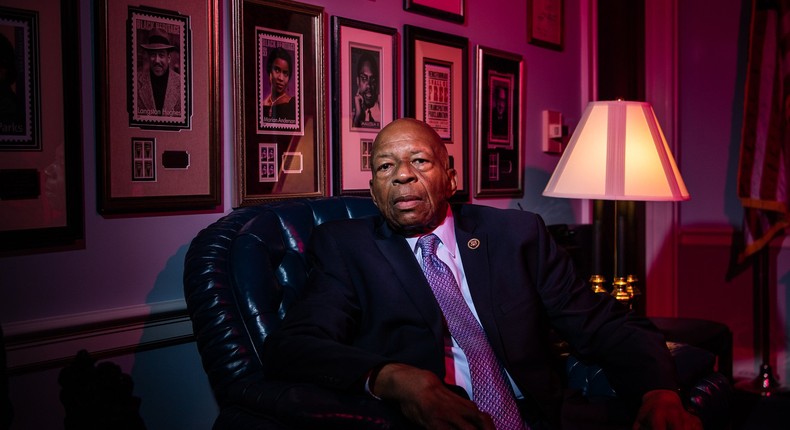 Rep. Elijah E. Cummings (D-Md.) photographed in his office on Capitol Hill on Thursday, November 15, 2018, in Washington, D.C.