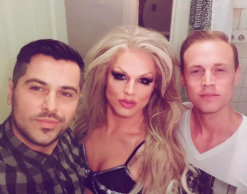 Nick San Pedro, Derrick Barry oraz Mackenzie Clause (od lewej)