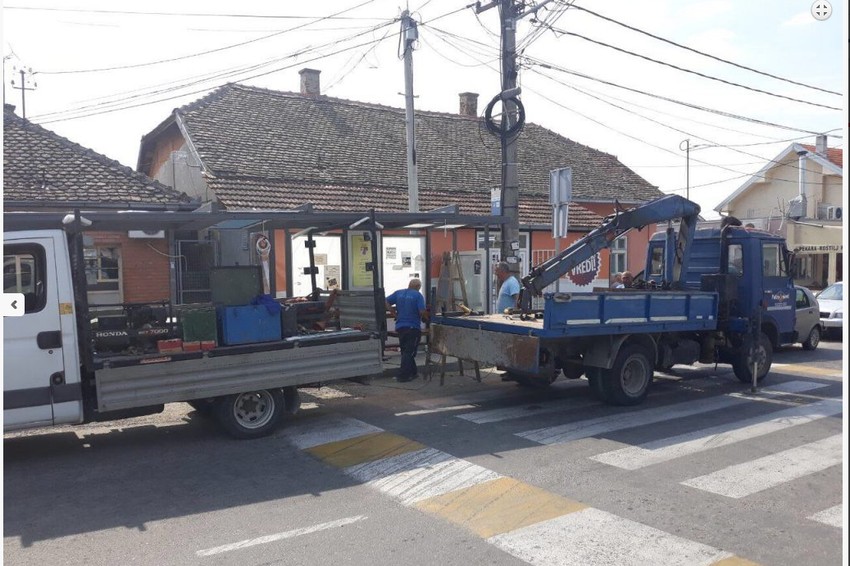 Radovi na postavljanju stajališta su u toku