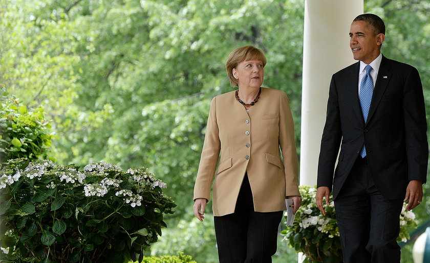 Angela Merkel i Barack Obama
