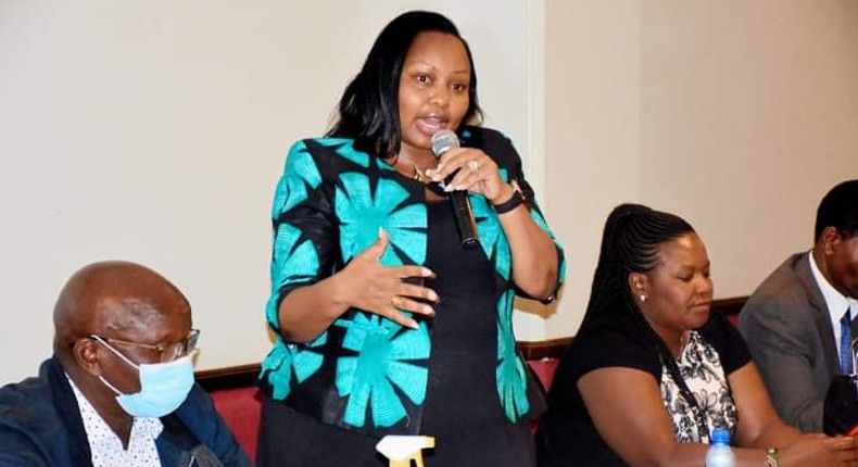 Nominated Senator Millicent Omanga