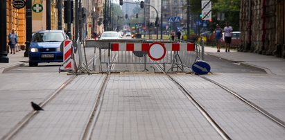 Nie czekaj na tramwaj! Ulica Narutowicza zamknięta