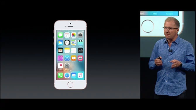 iPhone SE przypomina starsze modele smartfonów Apple