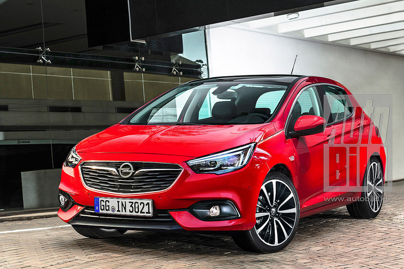 Opel Corsa - wizualizacja